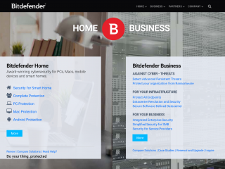 bitdefender.com screenshot