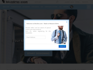 bivolino.com screenshot