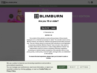 blimburnseeds.com screenshot