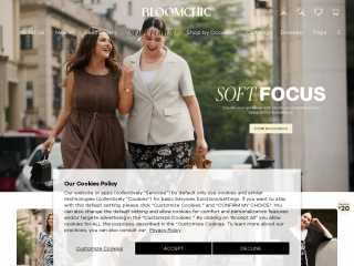bloomchic.com screenshot
