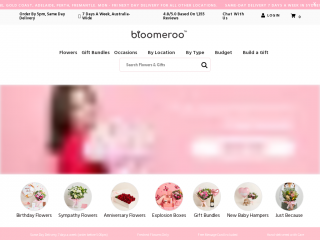 bloomeroo.com.au screenshot