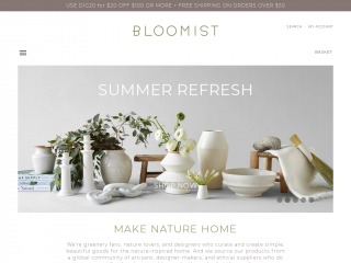 bloomist.com screenshot