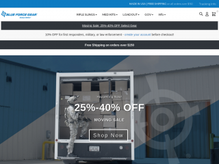 blueforcegear.com screenshot