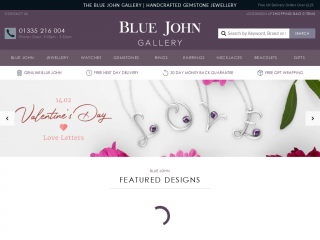 bluejohngallery.co.uk screenshot