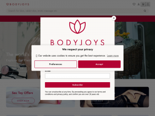 bodyjoys.co.uk screenshot