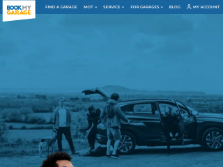 bookmygarage.com screenshot