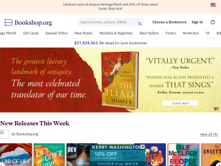 bookshop.org screenshot
