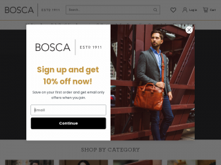 bosca.com screenshot