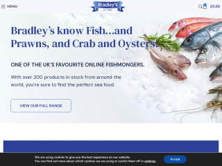 bradleysfish.com screenshot