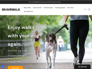 bravowalk.com screenshot