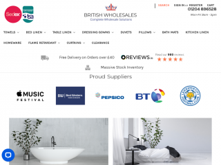 britishwholesales.co.uk screenshot