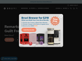 bruvi.com screenshot