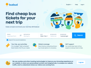 busbud.com screenshot