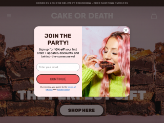 cakeordeath.co.uk screenshot