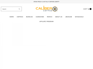 calibercoffeecompany.com screenshot