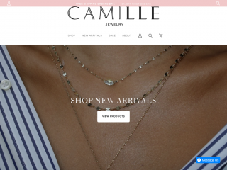 camillejewelry.com screenshot