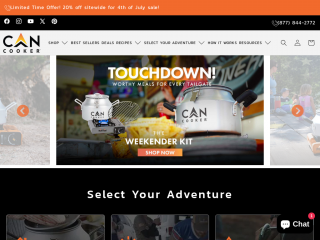 cancooker.com screenshot