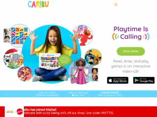 caribu.com screenshot
