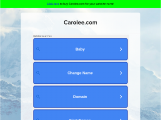 carolee.com screenshot