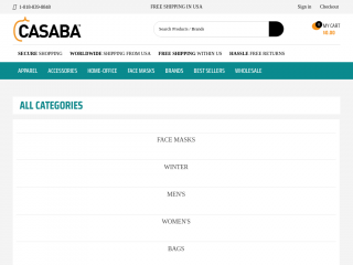 casabashop.com screenshot