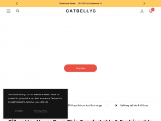 catbellys.com screenshot
