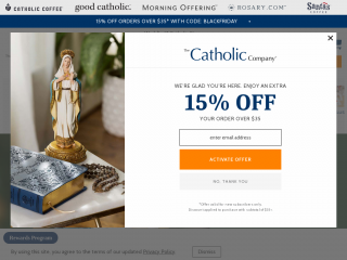 catholiccompany.com screenshot