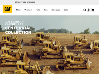 catworkwear.com screenshot