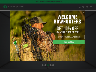 centerpointarchery.com screenshot