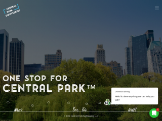 centralparksightseeing.com screenshot