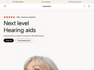 ceretone.com screenshot