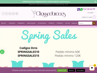 chassedance.es screenshot