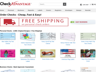 checkadvantage.com screenshot