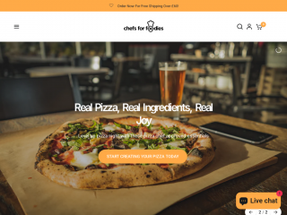 chefsforfoodies.com screenshot