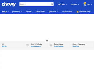 chewy.com screenshot