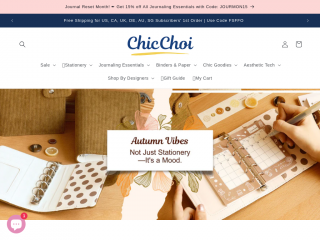 chicchoi.com screenshot