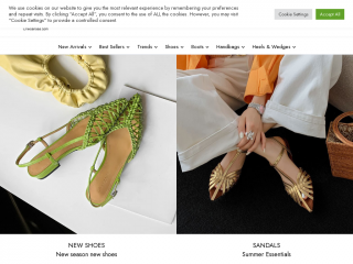 chikoshoes.com screenshot