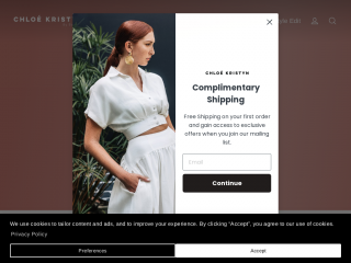 chloekristyn.com screenshot