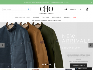 cho.co.uk screenshot