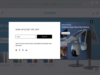 choetech.com screenshot