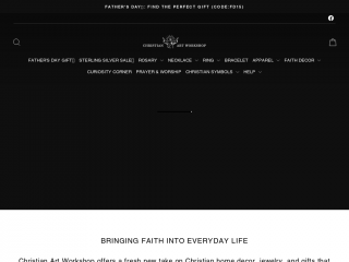 christianartworkshop.com screenshot