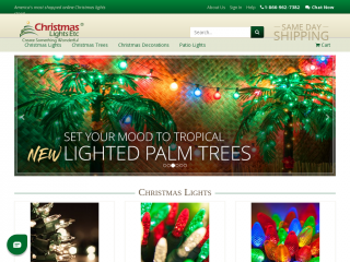 christmaslightsetc.com screenshot