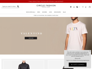 circle-fashion.com screenshot