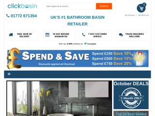 clickbasin.co.uk screenshot