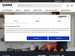 clickk.co.uk screenshot