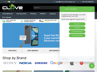 clove-technology.com screenshot