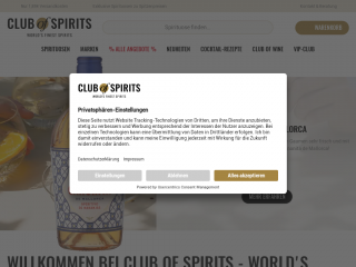 club-of-spirits.de screenshot