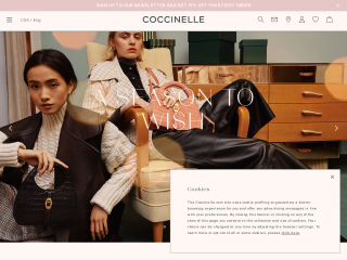 coccinelle.com screenshot