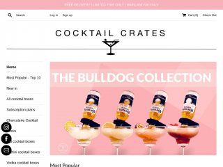 cocktailcrates.co.uk screenshot
