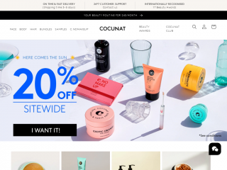 cocunat.com screenshot