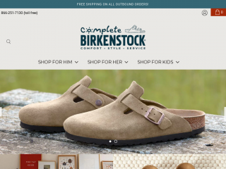 completebirkenstock.com screenshot